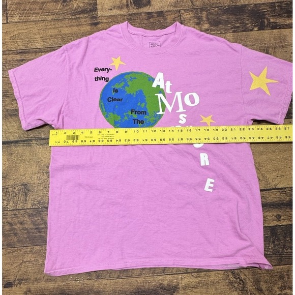 Urban Outfitters Large Pink‎ Atmosphere Earth NASA Space Skateboarding - Picture 3 of 5